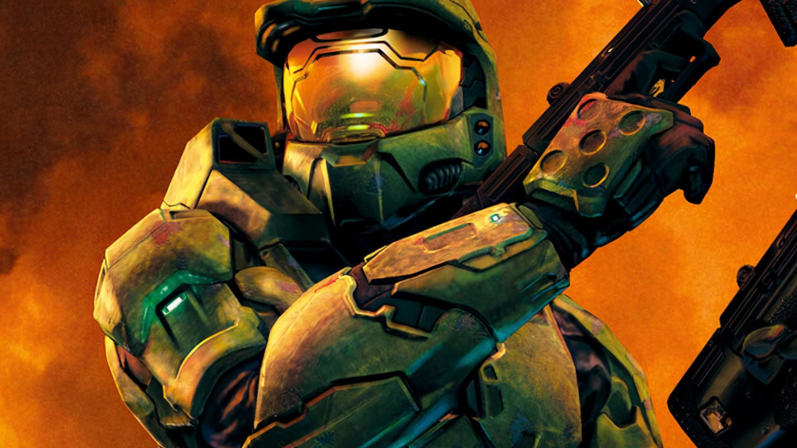 Master Chief from Halo 2's official art