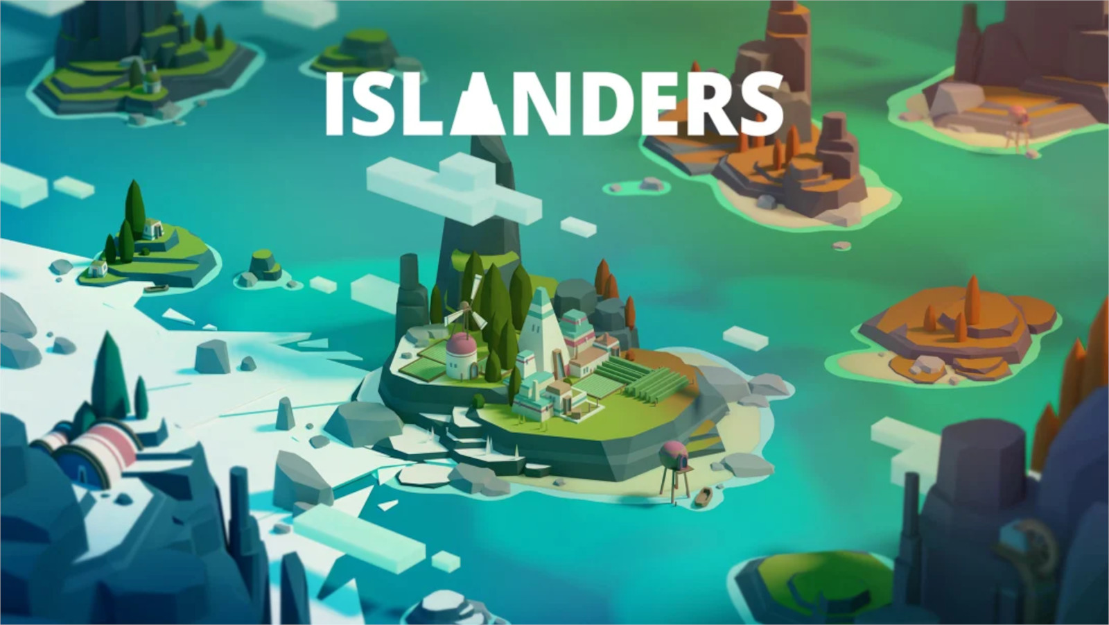Key art for Islanders on Nintendo Switch