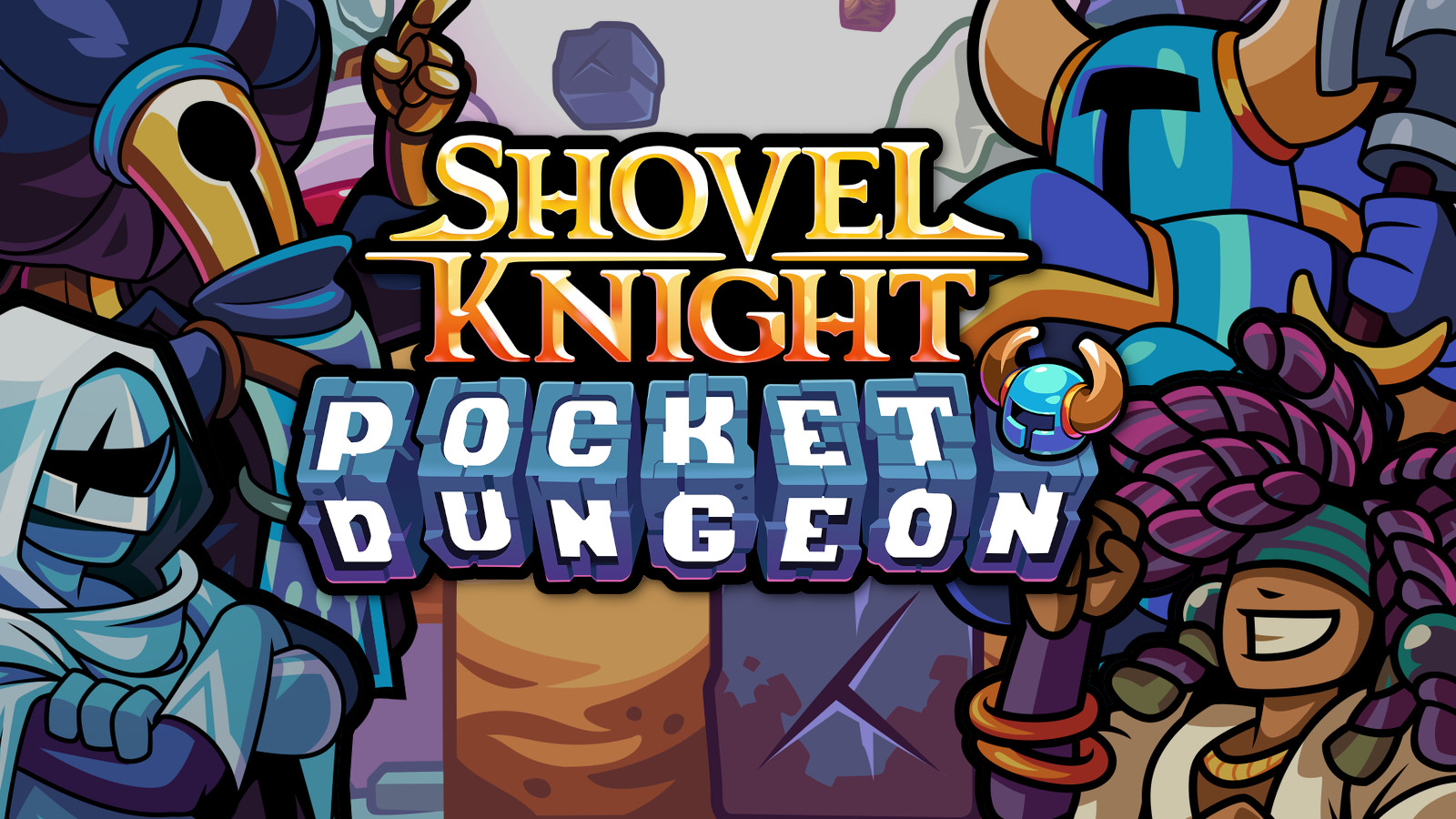 shovel Knight Pocket dungeon Key art